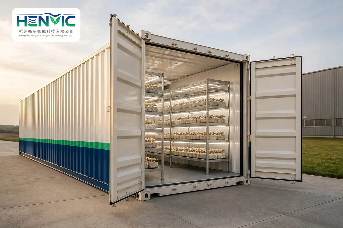 Oyster Mushroom Cultivation Container  Smart Flagship